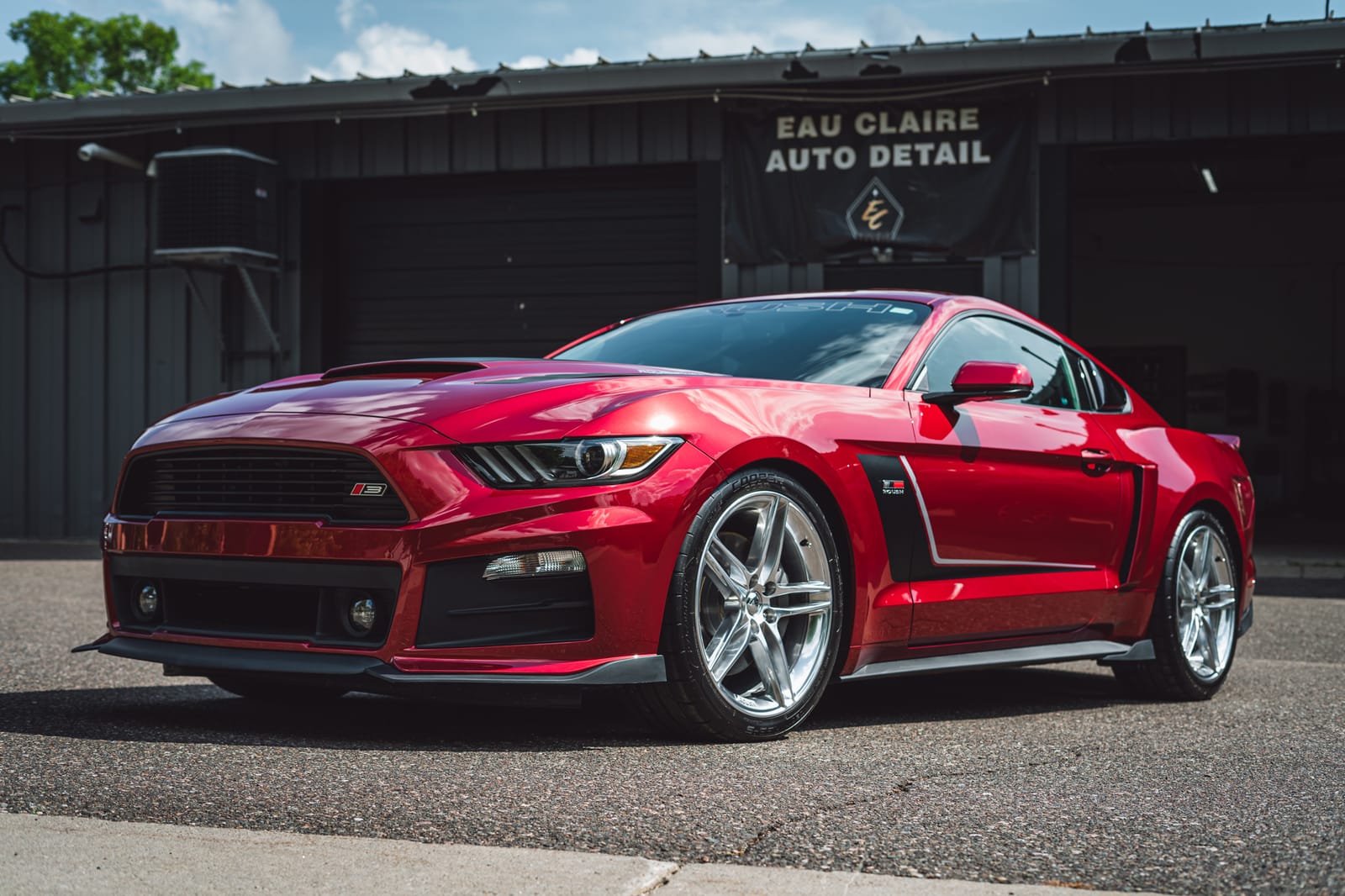 Roush Mustang; ceramic coating