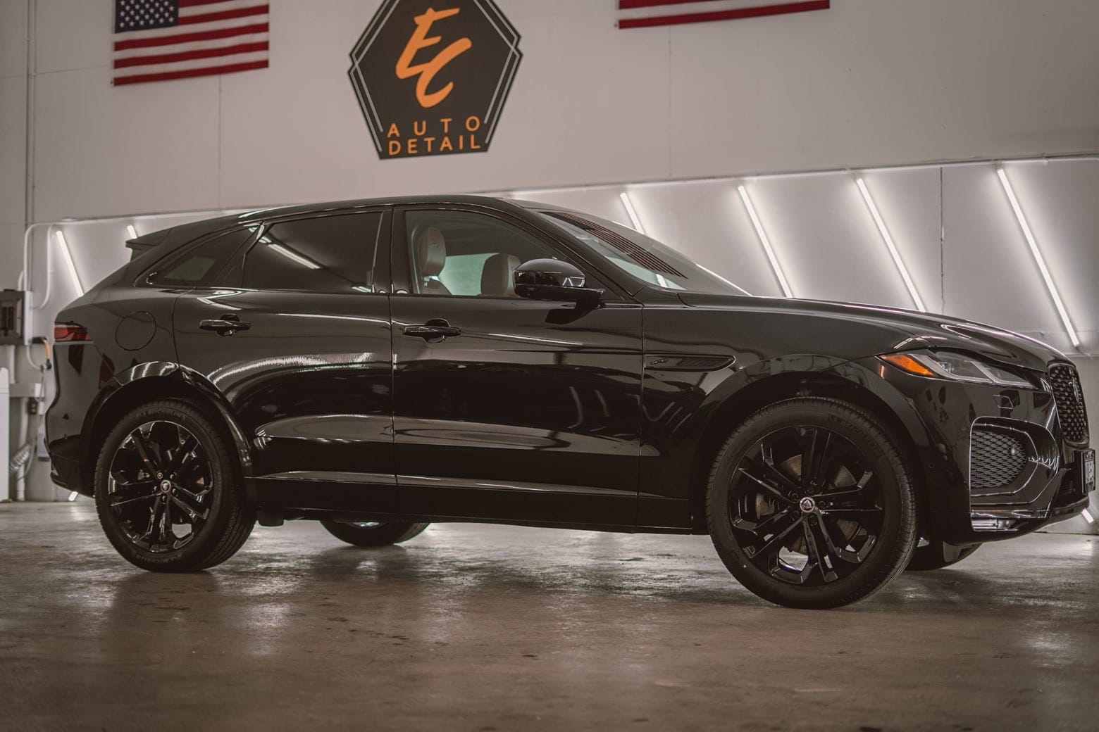 Ceramic coating work at Eau Claire Auto Detail
