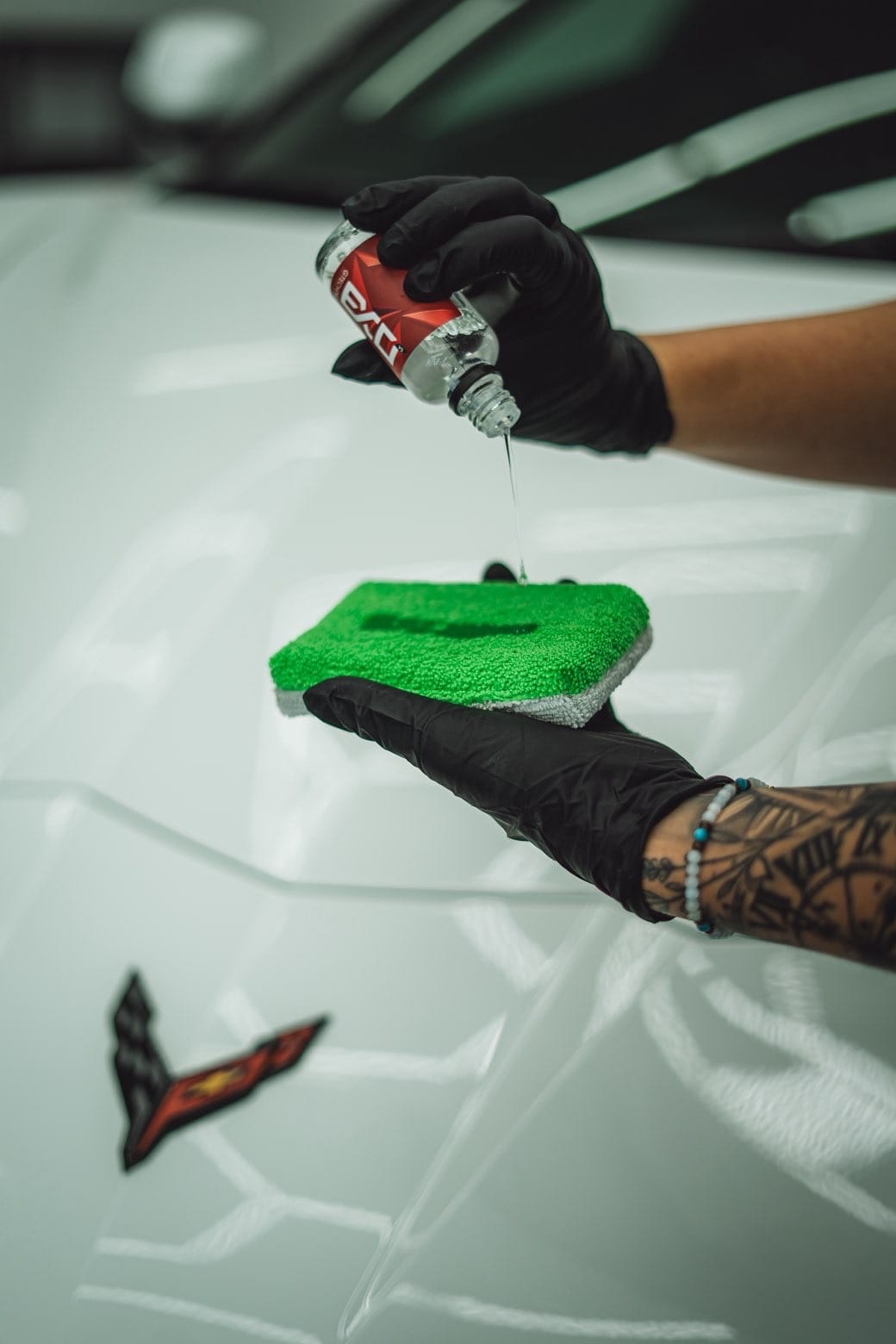 Ceramic coating work at Eau Claire Auto Detail