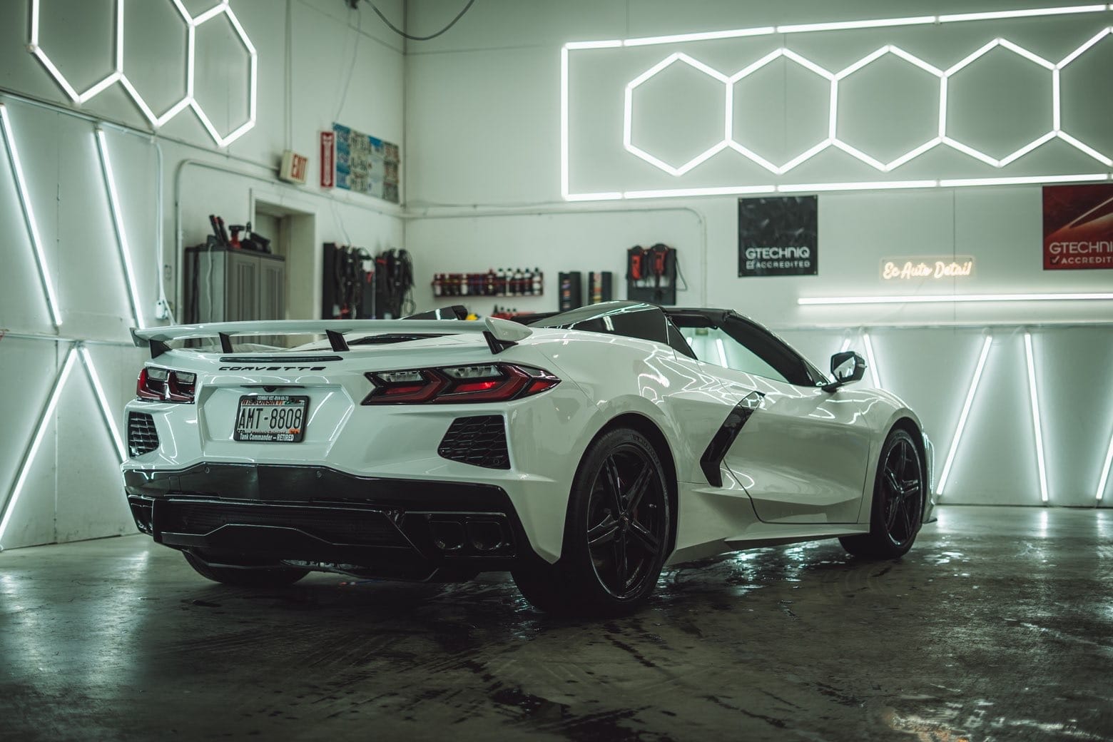 Ceramic coating work at Eau Claire Auto Detail