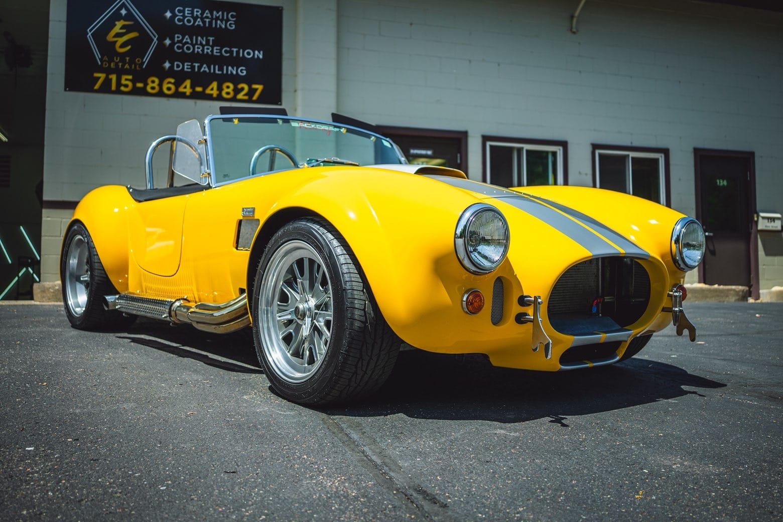 Ceramic coating work at Eau Claire Auto Detail